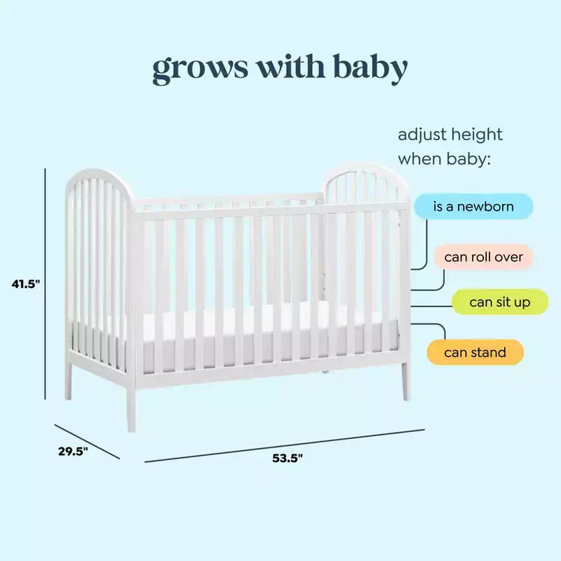 Lit de bébé évolutif 3-en-1 Beau de daVinci