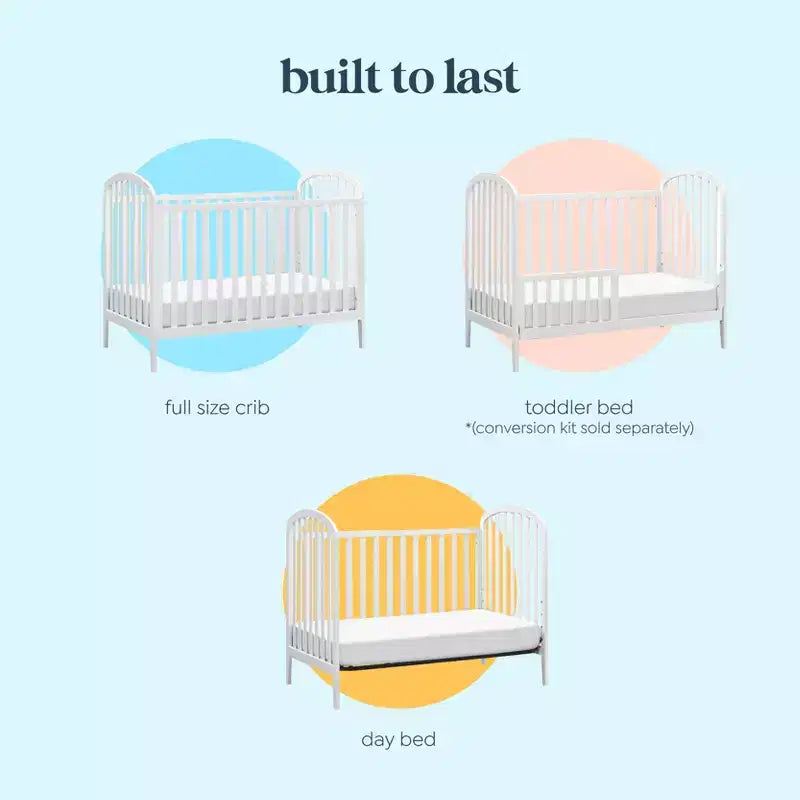 Lit de bébé évolutif 3-en-1 Beau de daVinci