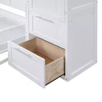 Lit escamotable grand lit/Queen, lit mural d'armoire en bois avec placard et tiroirs, lit pliant pour chambre d'amis, petite chambre