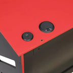 Lit de repos Luxystar pleine grandeur avec bureau intégré, chargement USB et lit gigogne double, lit multifonctionnel peu encombrant pour chambre d'amis et jeux