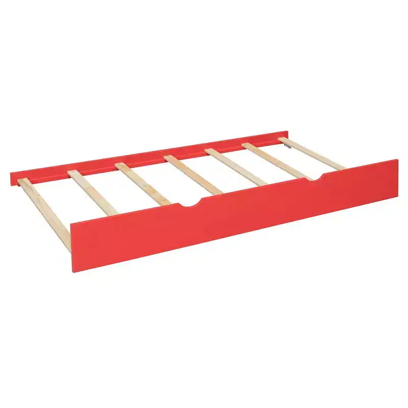 Lit de repos Luxystar pleine grandeur avec bureau intégré, chargement USB et lit gigogne double, lit multifonctionnel peu encombrant pour chambre d'amis et jeux