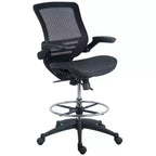 Chaise de bureau de direction HomeStock, hauteur réglable 84 cm, assise en cuir PU doré, inclinaison réglable