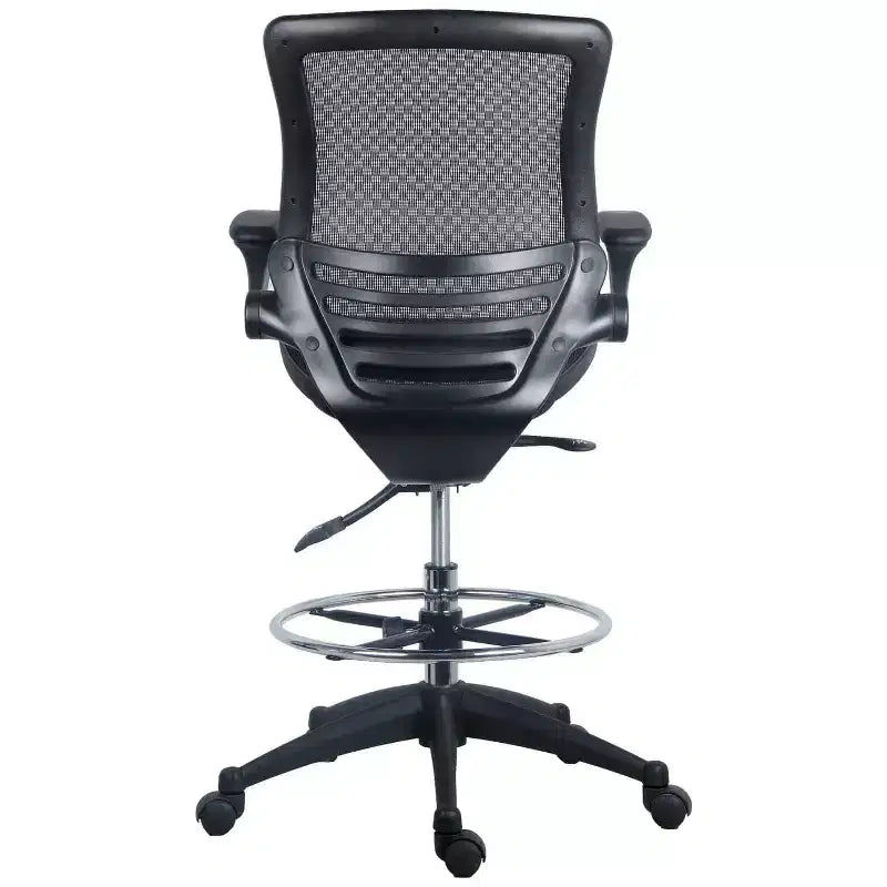 Chaise de bureau de direction HomeStock, hauteur réglable 84 cm, assise en cuir PU doré, inclinaison réglable