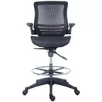 Chaise de bureau de direction HomeStock, hauteur réglable 84 cm, assise en cuir PU doré, inclinaison réglable