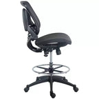 Chaise de bureau de direction HomeStock, hauteur réglable 84 cm, assise en cuir PU doré, inclinaison réglable