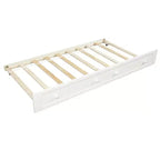 Lit de repos en bois Luxystar avec lit gigogne coulissant pour chambre à coucher et salon