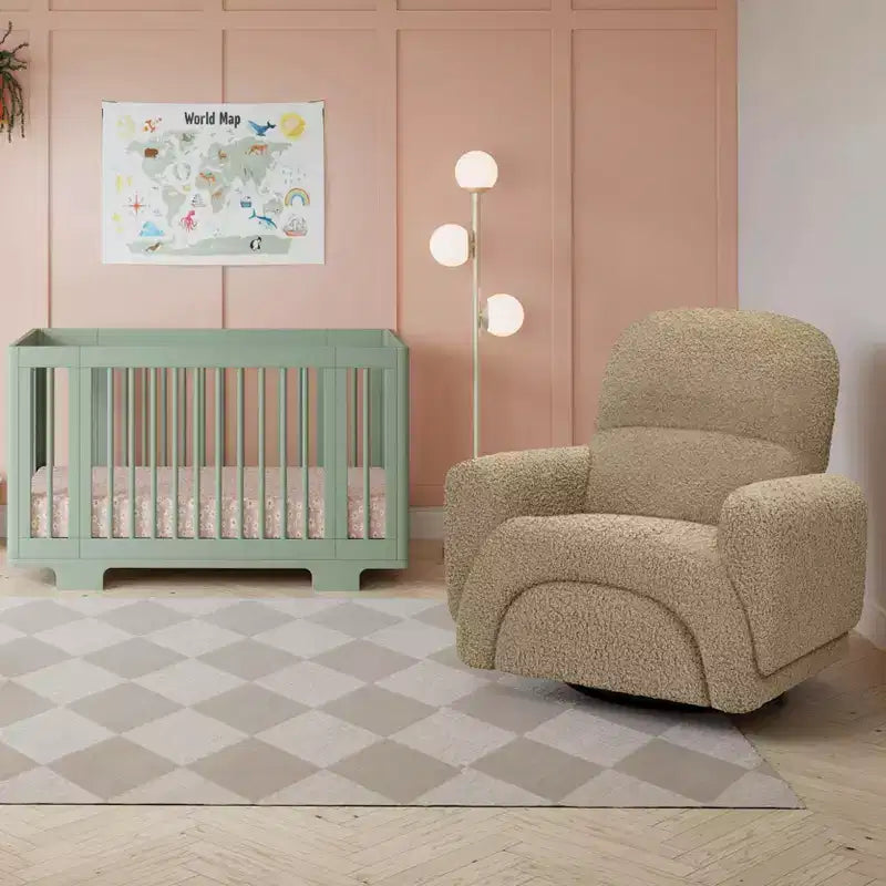 Fauteuil inclinable et pivotant Babyletto Rainbow