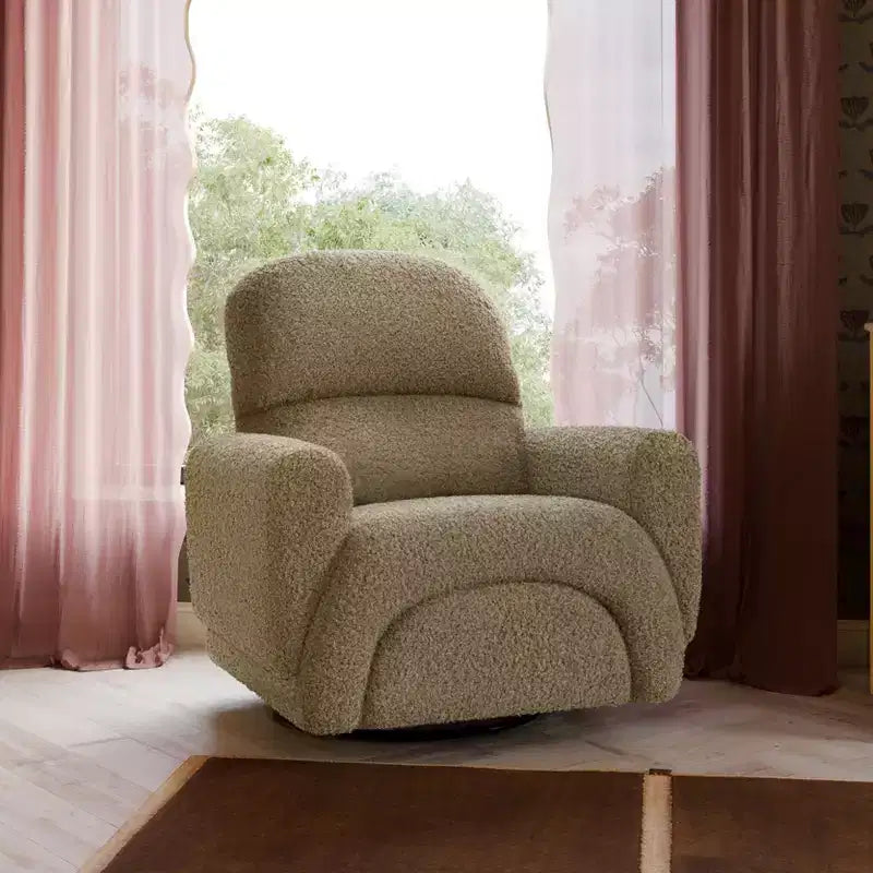 Fauteuil inclinable et pivotant Babyletto Rainbow