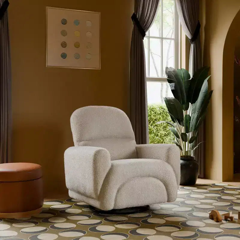 Fauteuil inclinable et pivotant Babyletto Rainbow