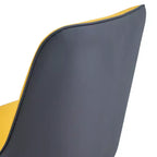 Chaises de salle à manger Zeus & Ruta 2 pièces avec coussin en PU et pieds en métal, idéales pour la cuisine, la salle à manger et le salon