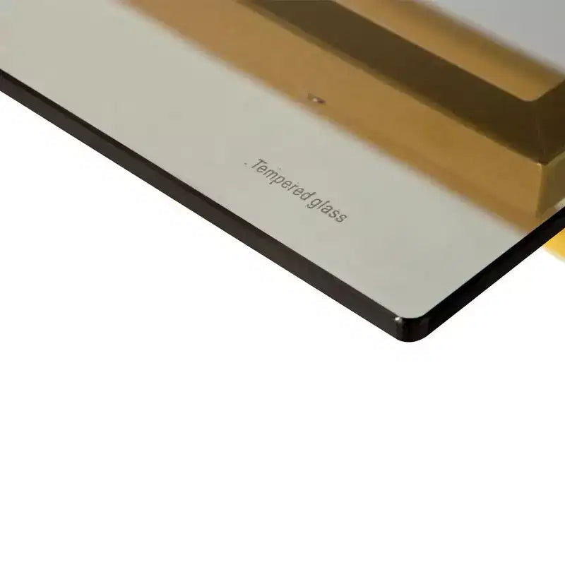 Bureau d'écriture Techni Mobili Home Office avec rehausseur, doré