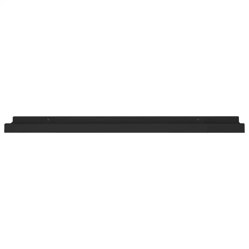 Lot de 2 étagères murales Ledge en MDF noir, 60 cm, Rangement