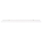 Lot de 2 étagères murales Ledge en MDF blanc de 80 cm de long