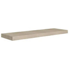 Étagère murale Chêne alvéolé MDF Grande Fixation murale
