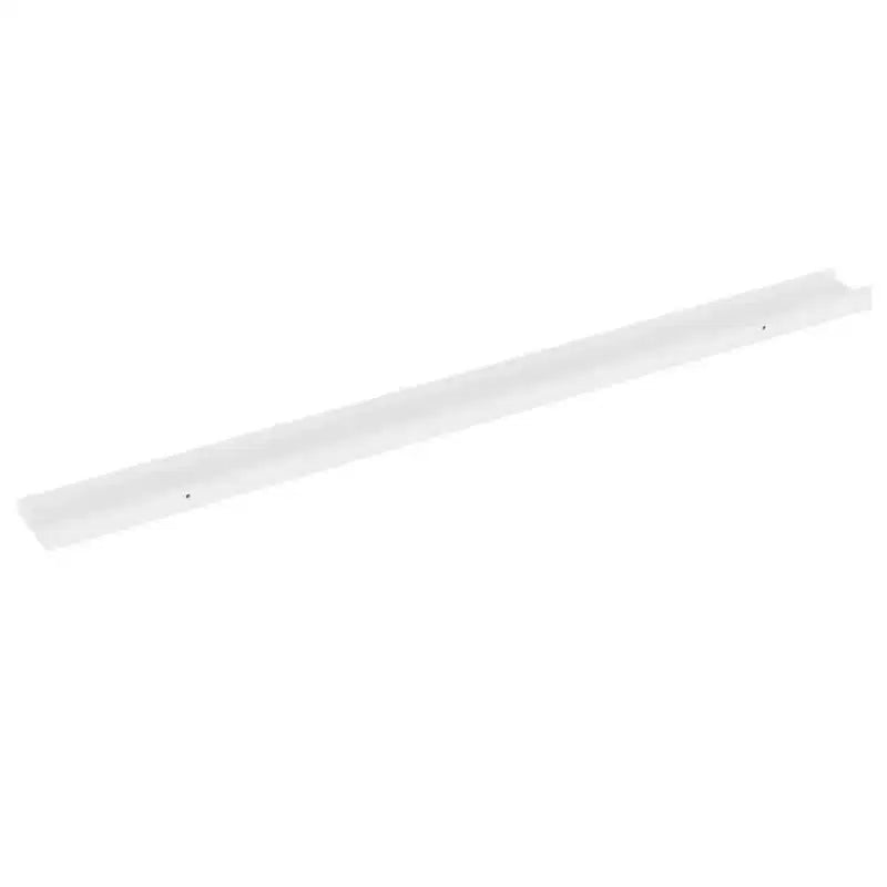 Lot de 2 étagères murales MDF Blanc 115 x 9 x 3 cm Fixation murale