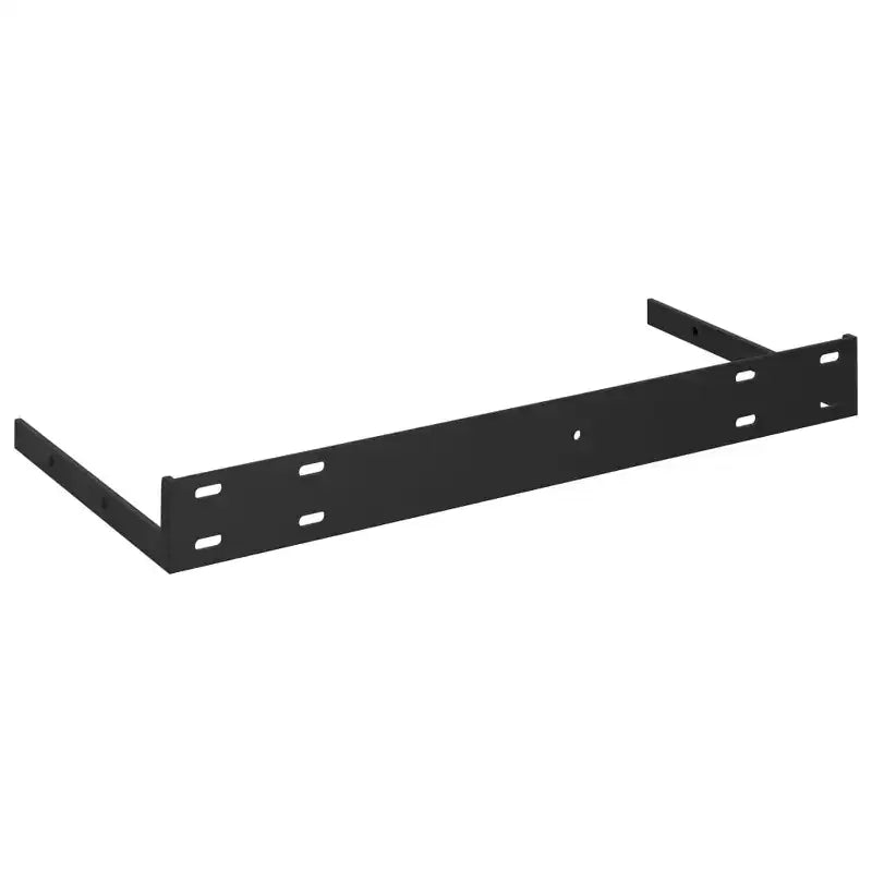 Étagère murale nid d'abeille grise en MDF, métal 40x23x3,8 cm Étagère murale