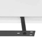 Étagère murale, lot de 2, MDF blanc