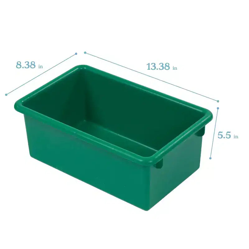 Tour de rangement mobile à 20 compartiments ECR4Kids et 20 bacs de rangement, 5x4, Meubles pour enfants