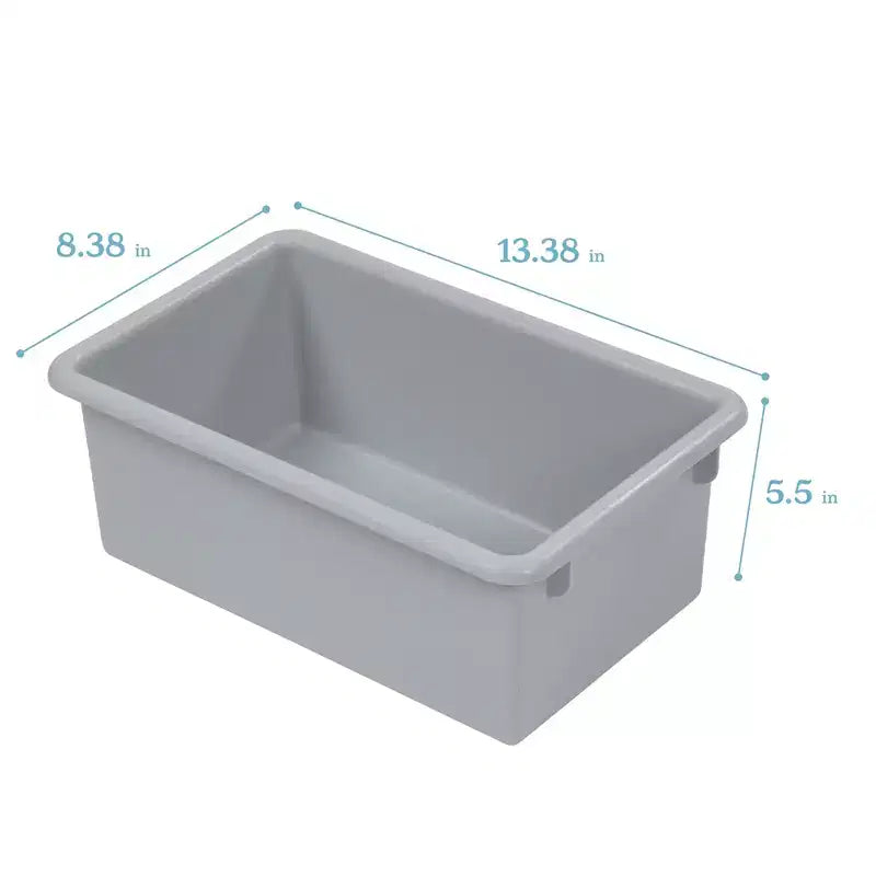 Tour de rangement mobile à 20 compartiments ECR4Kids et 20 bacs de rangement, 5x4, Meubles pour enfants
