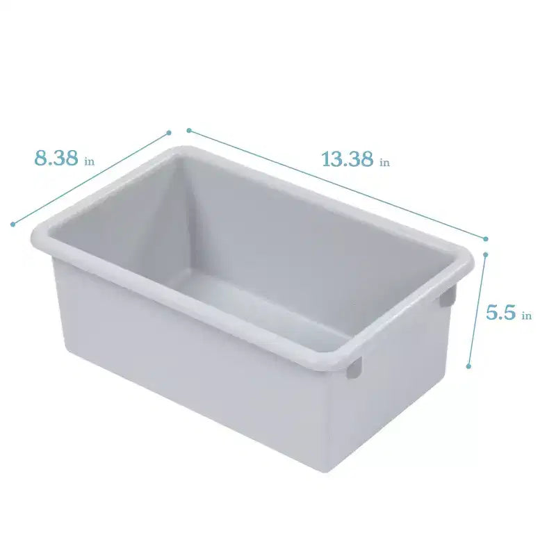 Tour de rangement mobile à 20 compartiments ECR4Kids et 20 bacs de rangement, 5x4, Meubles pour enfants