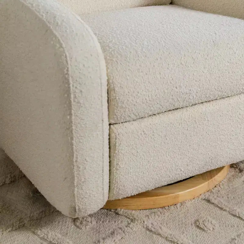 Fauteuil inclinable et pivotant Nami de Babyletto avec port USB