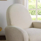 Fauteuil inclinable et pivotant Nami de Babyletto avec port USB