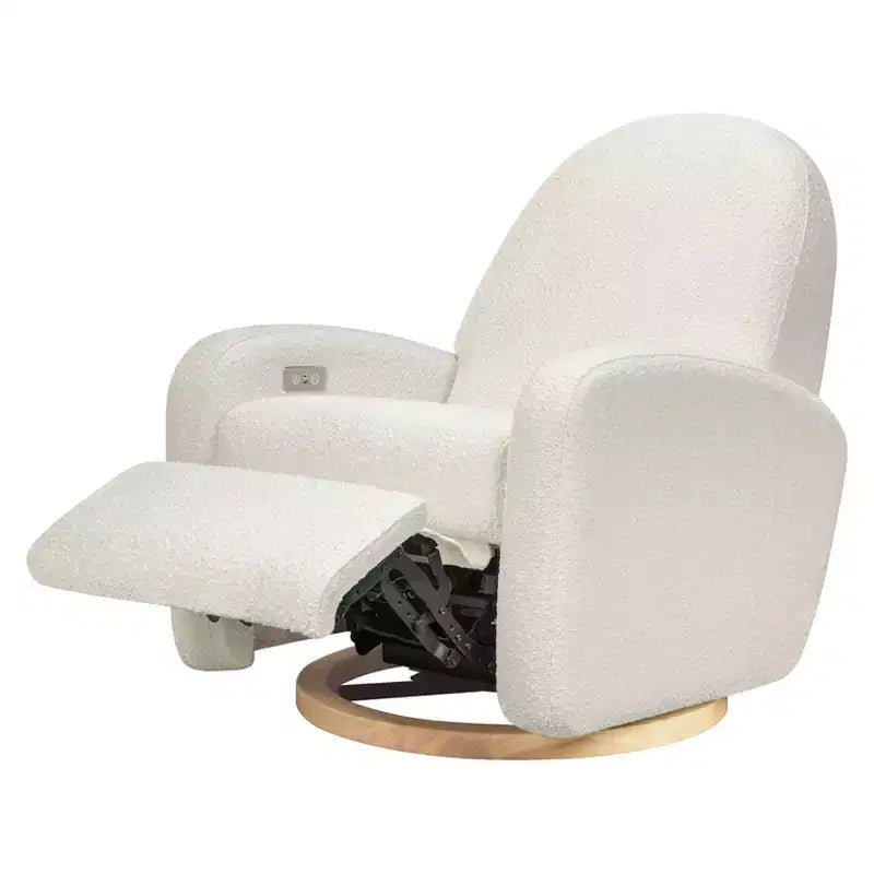 Fauteuil inclinable et pivotant Nami de Babyletto avec port USB