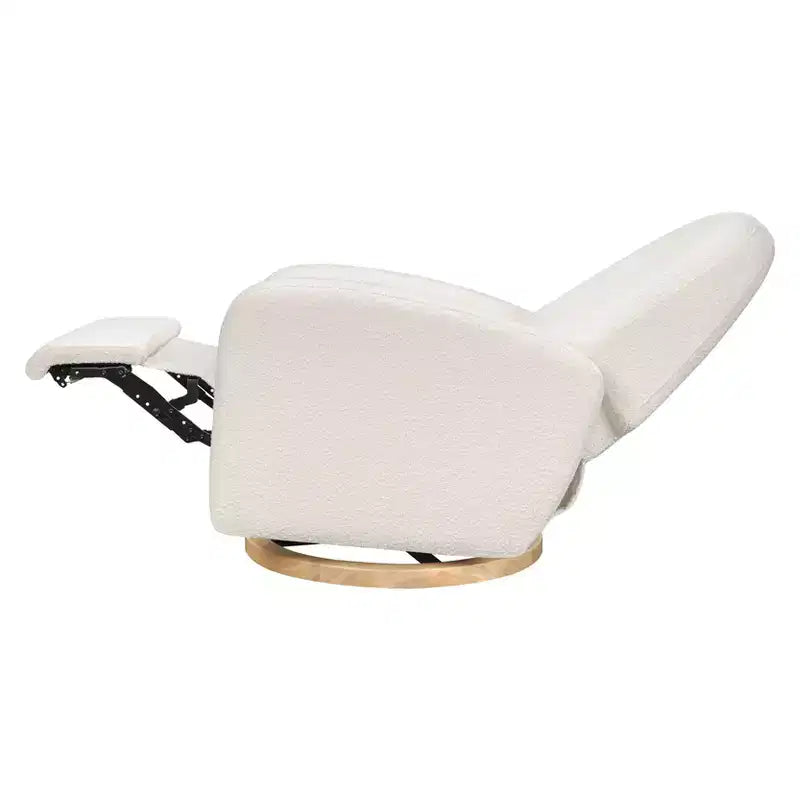 Fauteuil inclinable et pivotant Nami de Babyletto avec port USB
