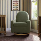Fauteuil inclinable et pivotant Nami de Babyletto avec port USB