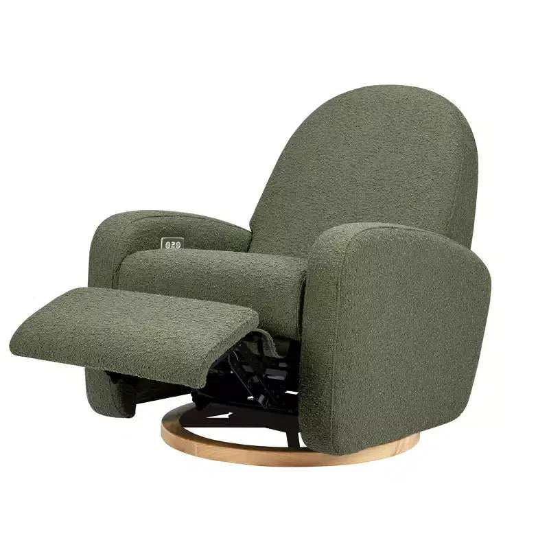 Fauteuil inclinable et pivotant Nami de Babyletto avec port USB