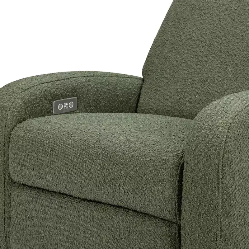 Fauteuil inclinable et pivotant Nami de Babyletto avec port USB