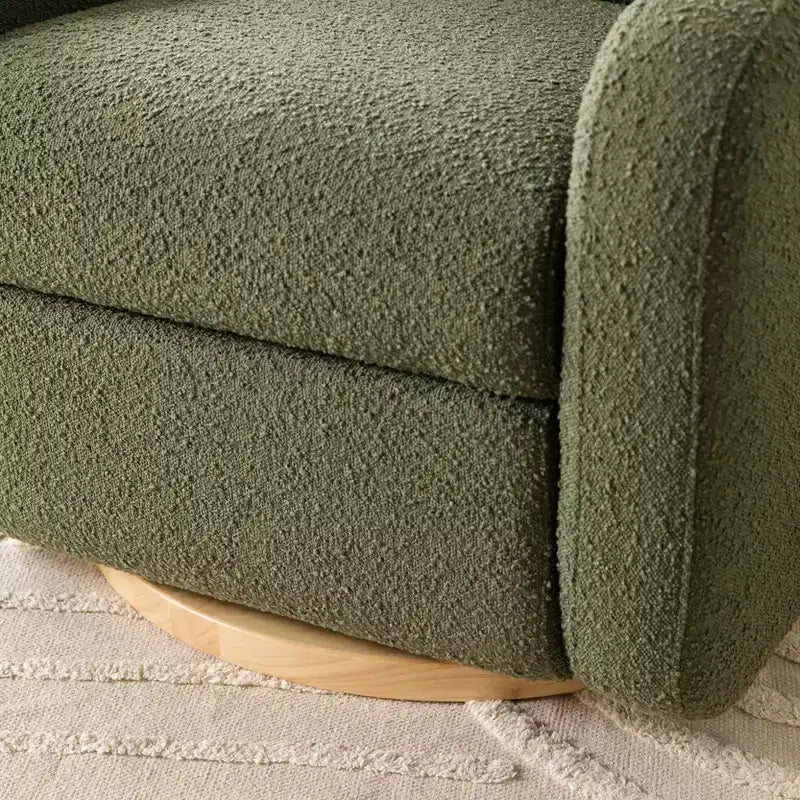 Fauteuil inclinable et pivotant Nami de Babyletto avec port USB