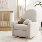 Fauteuil inclinable et pivotant Nami de Babyletto avec port USB