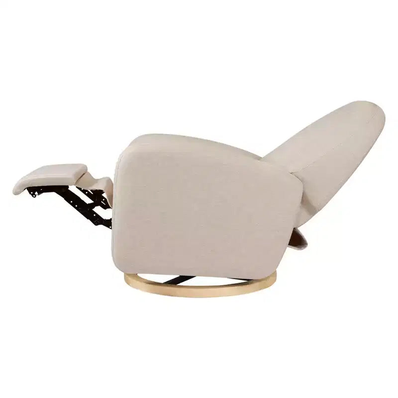 Fauteuil inclinable et pivotant Nami de Babyletto avec port USB