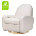 Fauteuil inclinable et pivotant Nami de Babyletto avec port USB
