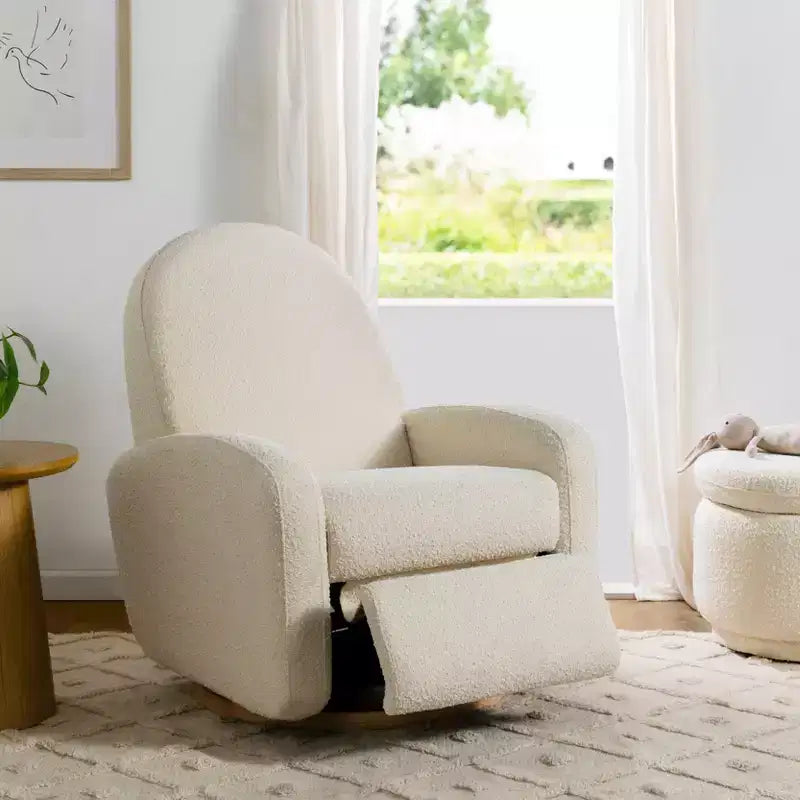 Fauteuil inclinable et pivotant Nami de Babyletto avec port USB
