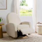 Fauteuil inclinable et pivotant Nami de Babyletto avec port USB