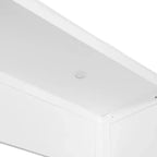 Lit escamotable mural double/grand format avec placard, lit escamotable pliable avec tiroirs de rangement et bureau pour chambre d'amis/bureau