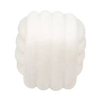 Tabouret décoratif en forme de nœud pour la décoration intérieure - Pouf au design inspiré de l'art moderne, parfait pour une coiffeuse, une chambre ou un salon - 18, Blanc