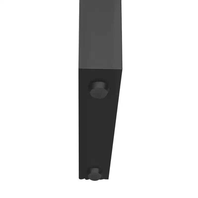 Console d'entrée minimaliste Whisen avec courbes douces et arrondies, tiroirs rainurés élégants et surface brillante durable
