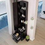 Longueur 11,8 x Largeur 15,7 x Hauteur 63 Armoire de rangement avec miroir simple et élégant, Armoire miroir pleine longueur, Miroir extra large