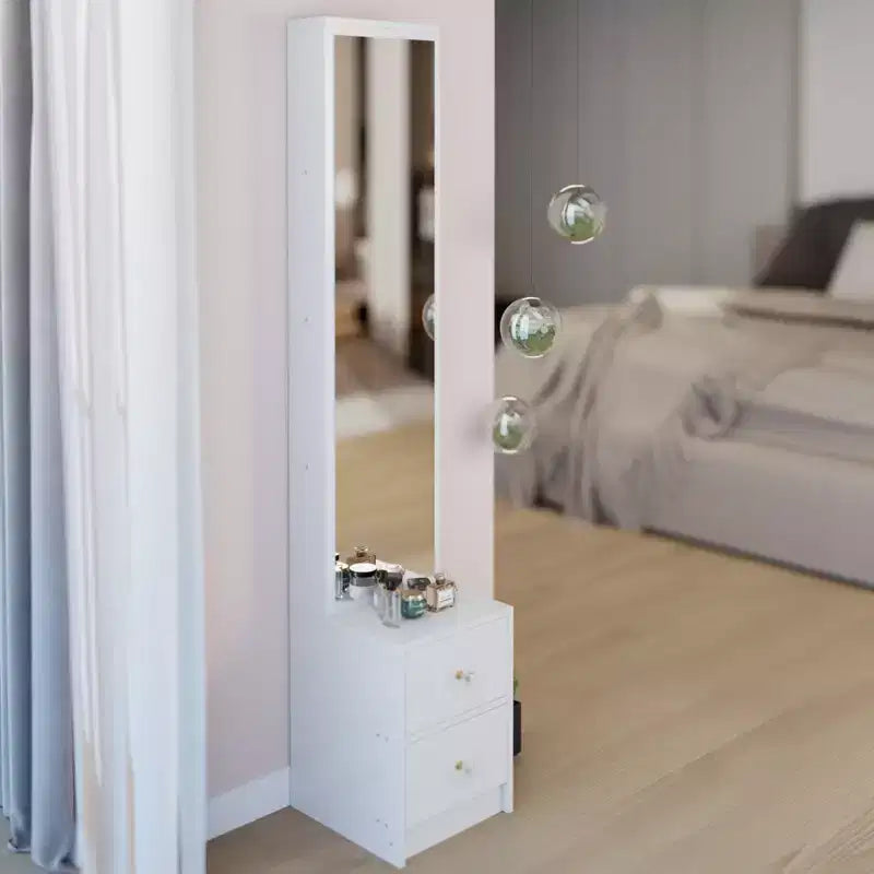 Longueur 11,8 x Largeur 15,7 x Hauteur 63 Armoire de rangement avec miroir simple et élégant, Armoire miroir pleine longueur, Miroir extra large