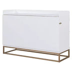 Lit mural escamotable Queen Murphy Bed avec pieds dorés, lit armoire queen size pliant pour chambre d'amis/bureau