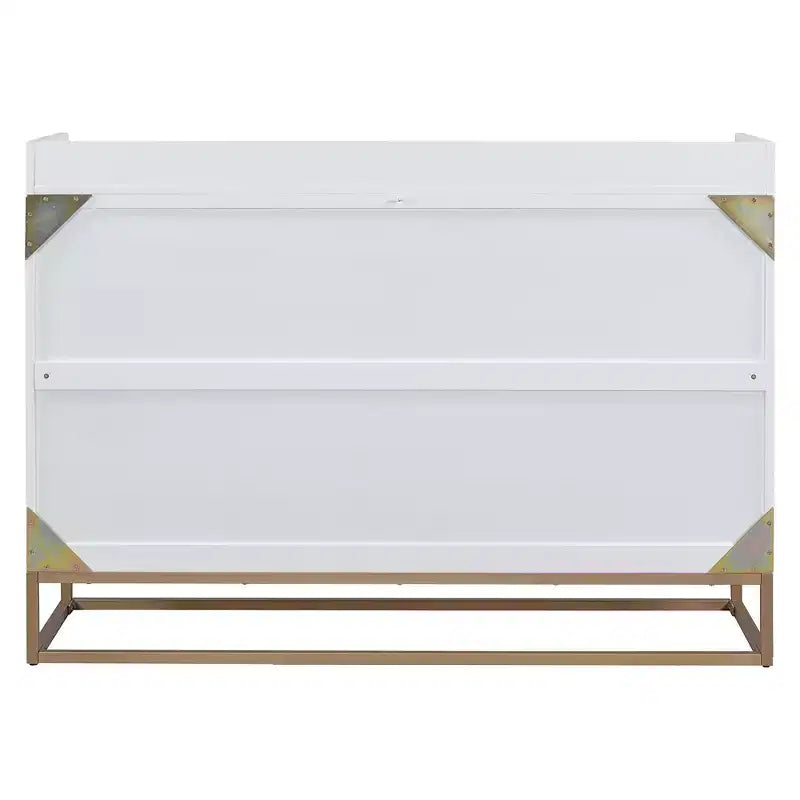 Lit mural escamotable Queen Murphy Bed avec pieds dorés, lit armoire queen size pliant pour chambre d'amis/bureau