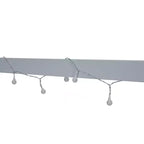 Lit de sol pleine grandeur pour enfants, lit Montessori en bois avec clôture et lumière LED, lit cabane pleine grandeur avec fenêtre et toit pour filles et garçons