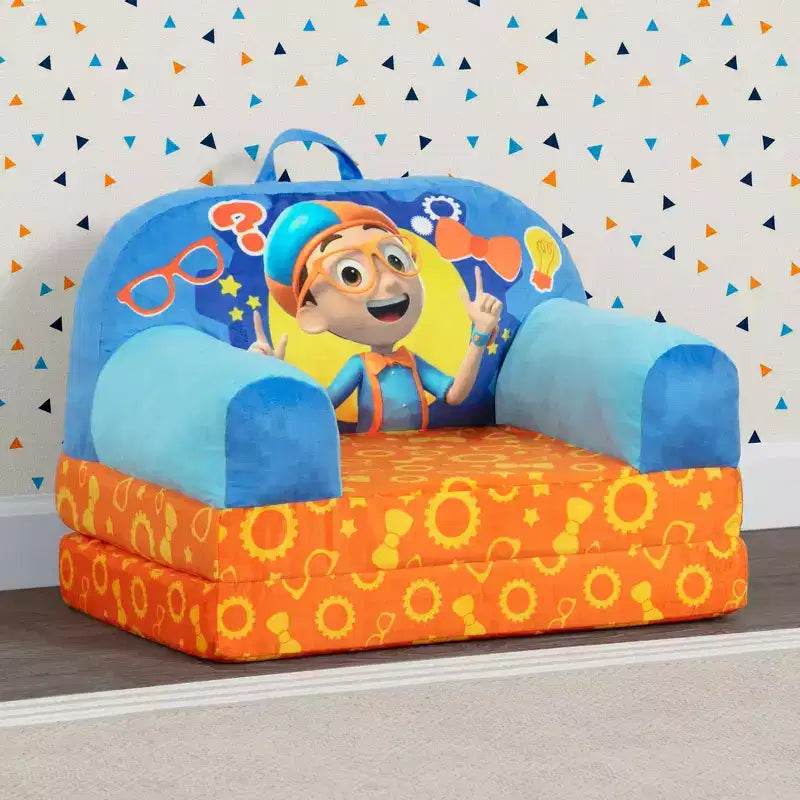 Fauteuil pliant Delta Children Blippi Cozee Buddy