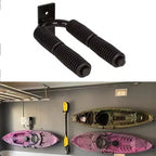 Range-pagaies mural 4 positions, en métal, avec protection anti-rayures, crochets de suspension pour pagaies de kayak, de SUP et de canoë