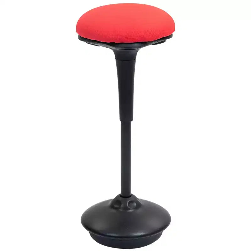 Backless Wobble Chair, Adjustable Active Ergonomic Stool Chair, with Rocking Motion, Padded