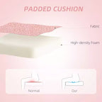 Chaise de bureau d'ordinateur sans accoudoirs, chaise de bureau, chaise de vanité en polaire Teddy en forme de cœur avec roulettes pivotantes