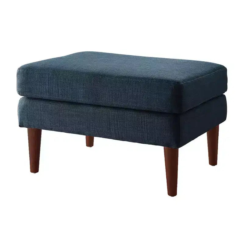 Pouf HomeStock Marlow style milieu de siècle